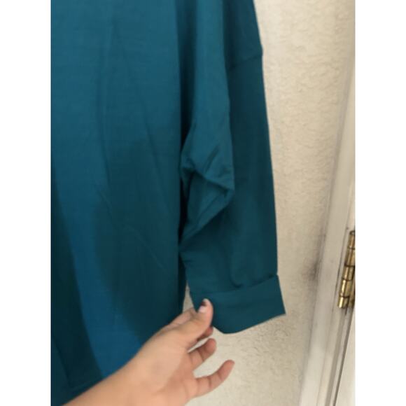 J. Jill Wearever Rolled-Cuff Slub-Knit Top Size SP NWT $75 - Picture 6 of 6